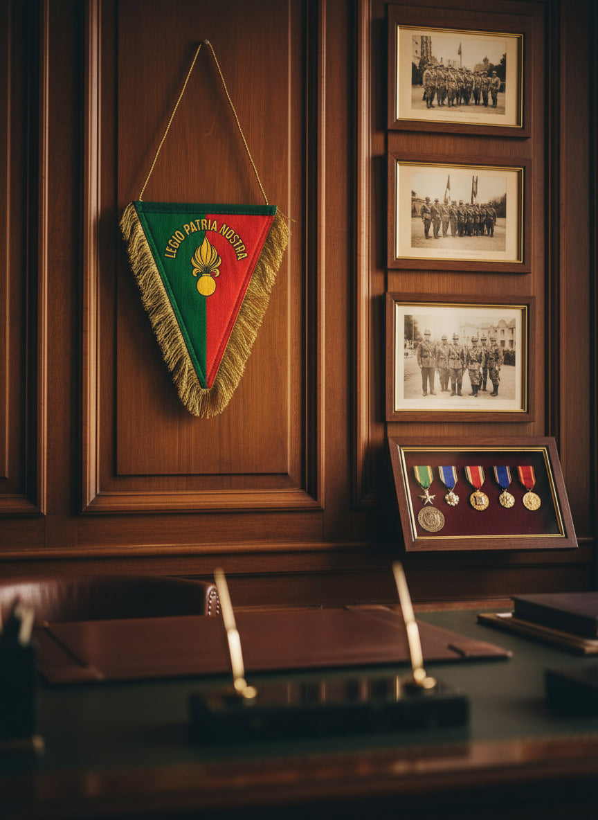 Fanion triangle Esprit de corps