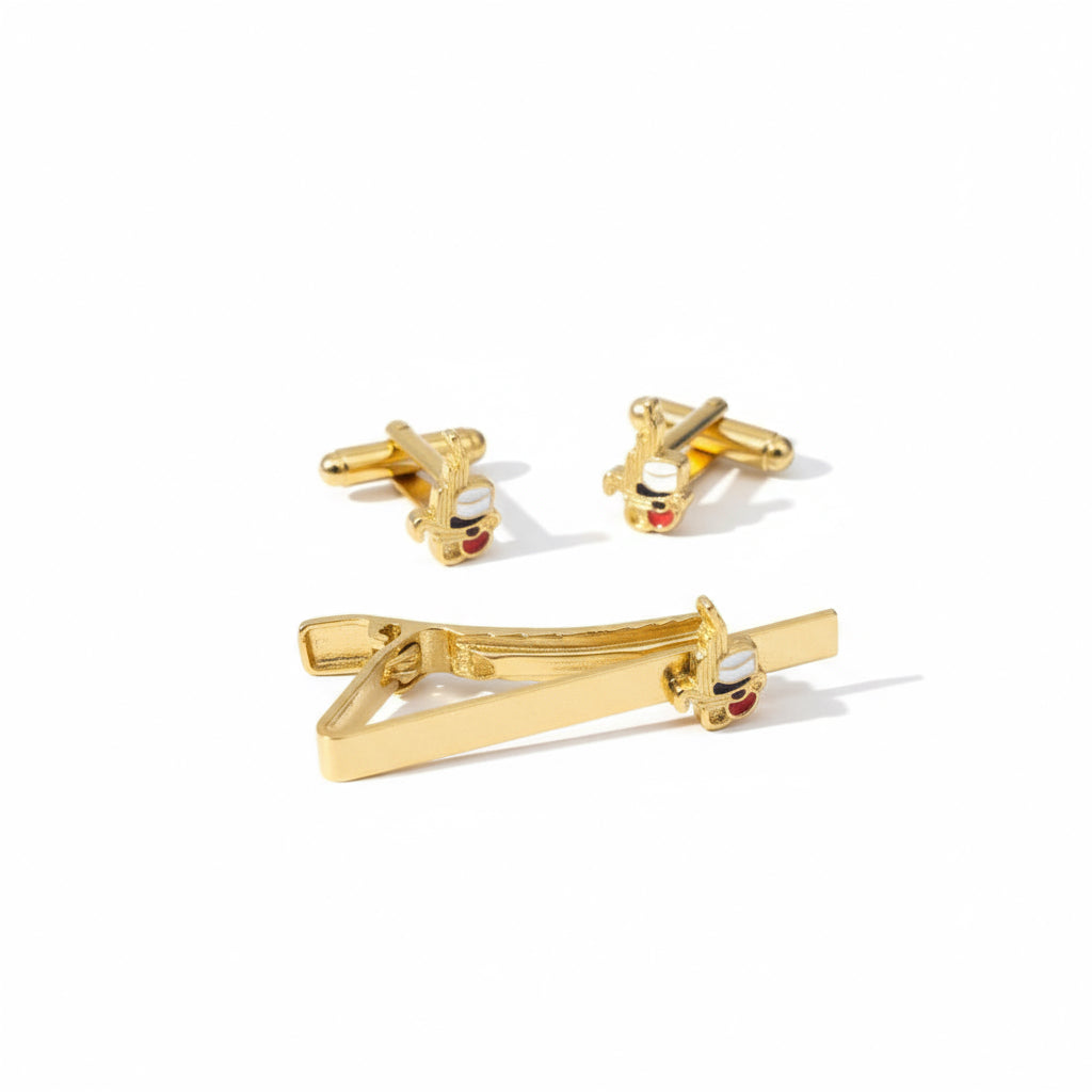 Coffret de Pinces à Cravate Boutons de Manchette Légion étrangère