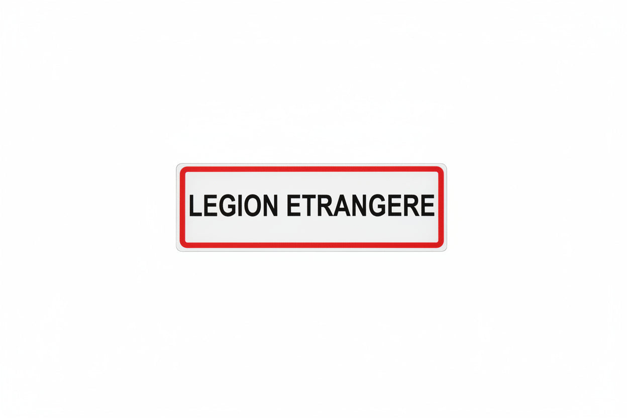 Magnet rectangle Legion étrangère
