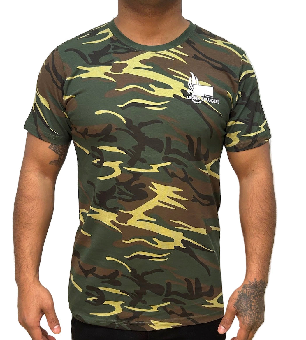 T-Shirt camouflage logo képi Légion étrangère