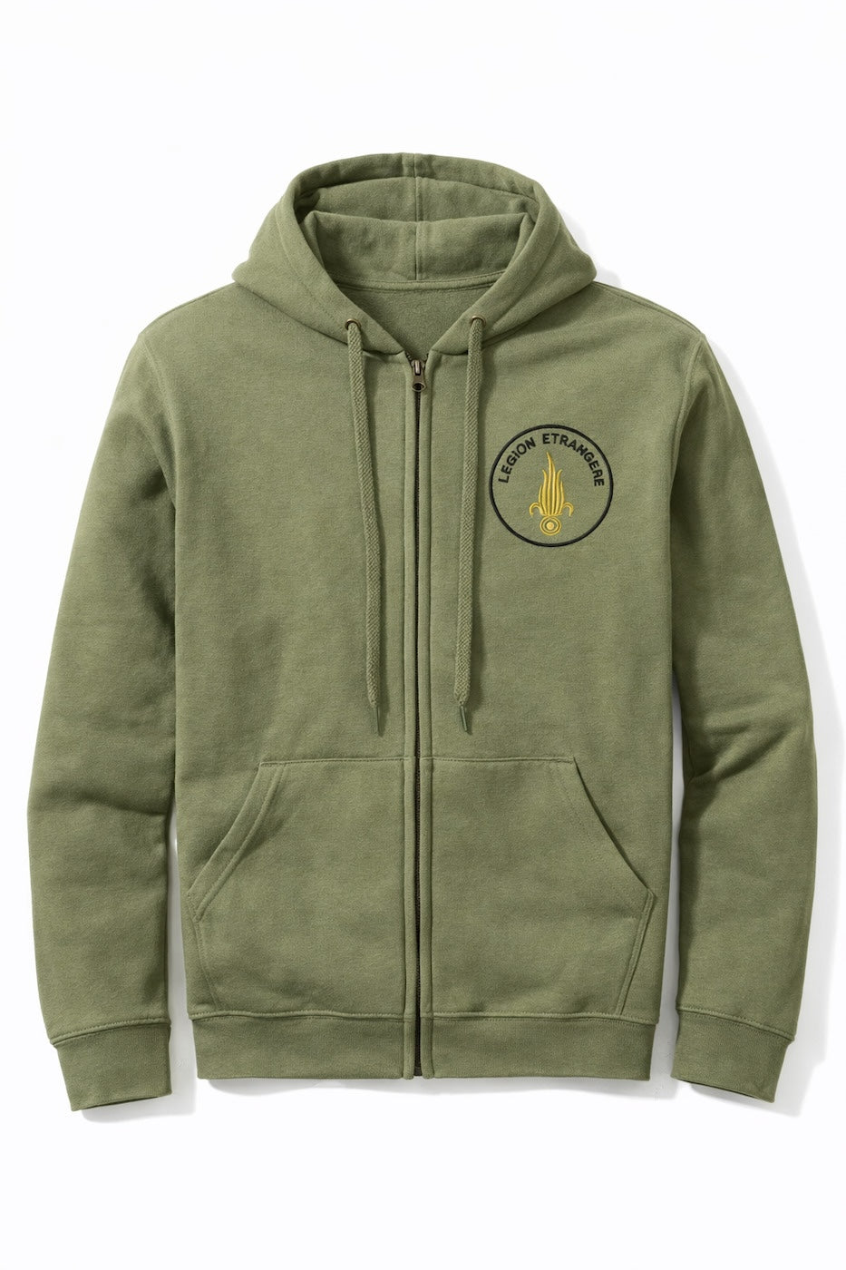 Sweat-shirt à capuche zippé