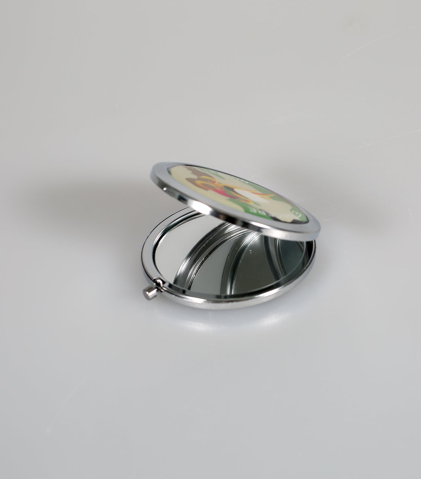 Miroir de poche rond camouflage