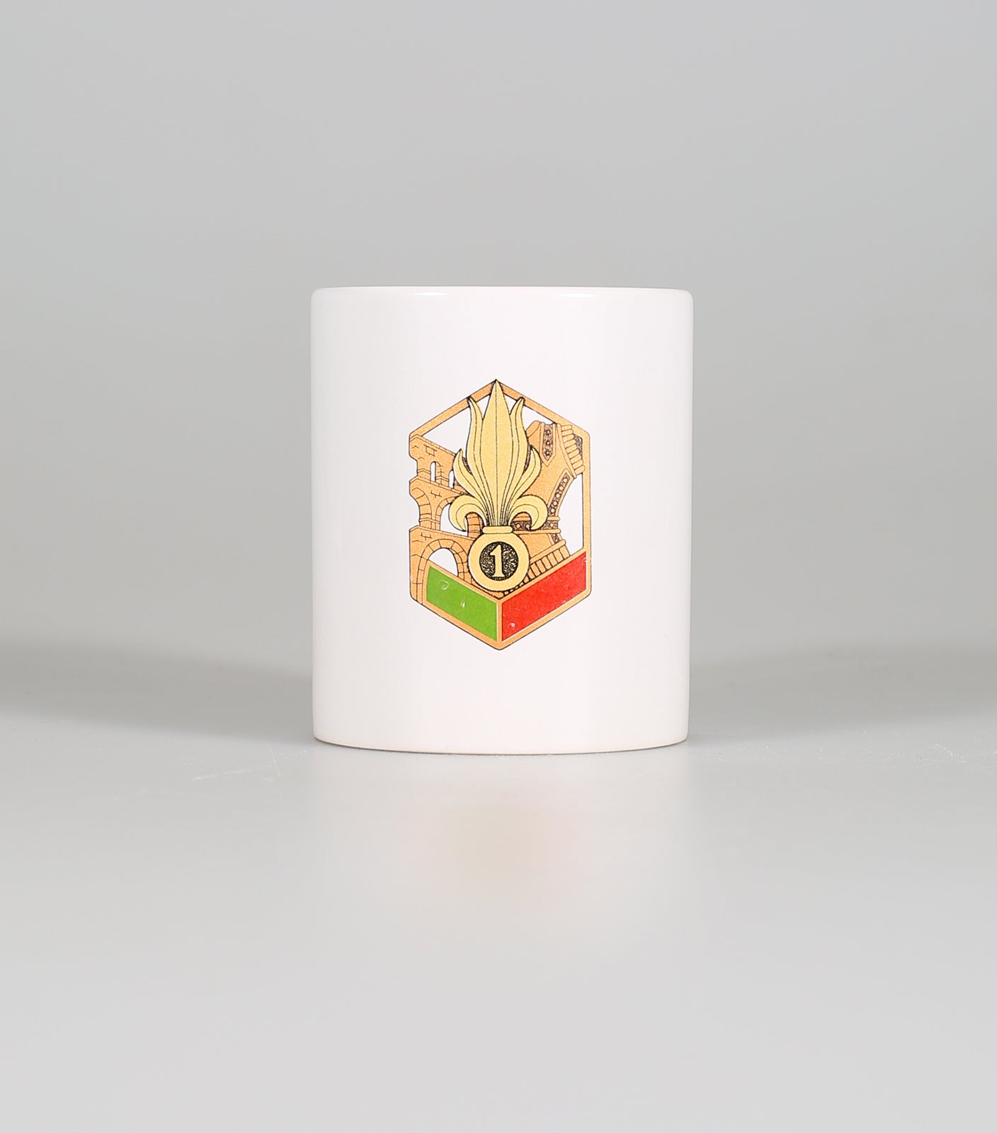Mug Badge of the 1st Foreign Engineer Regiment of Laudun