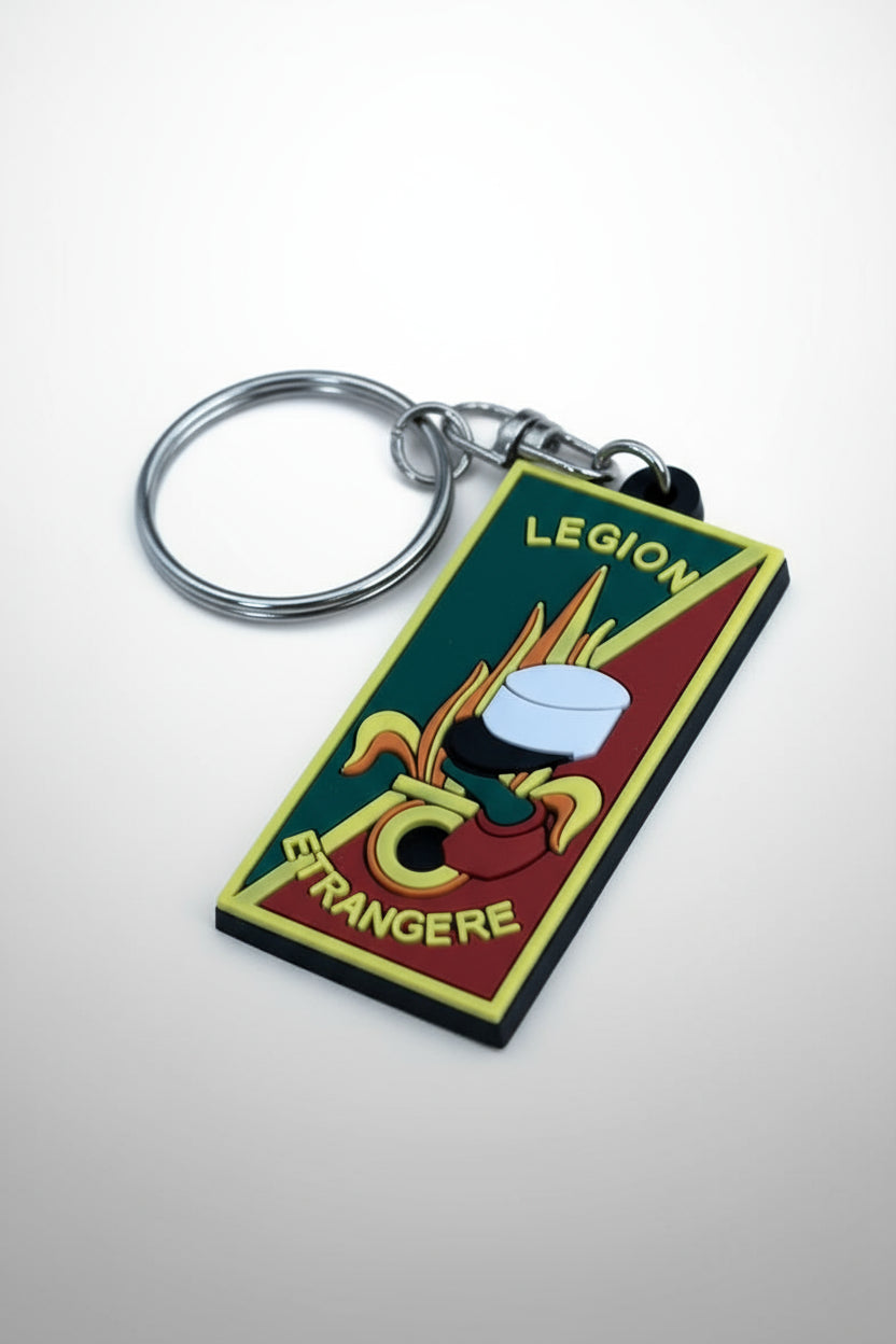 Porte-clés 3D grenade et képi Légion étrangère
