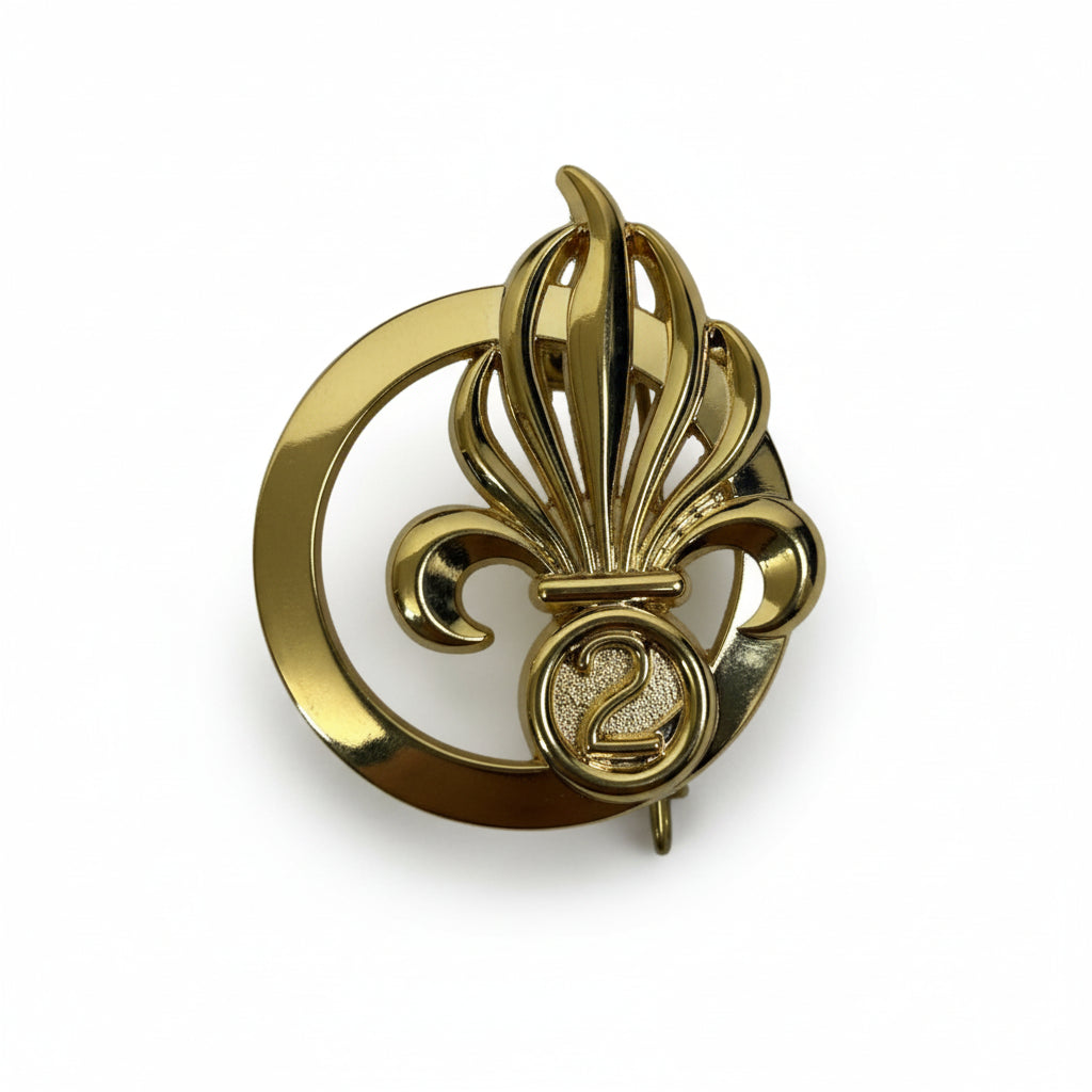 France : l'insigne de béret de la Légion Etrangère (1963 France : l'insigne de béret de la Légion Etrangère (1963
