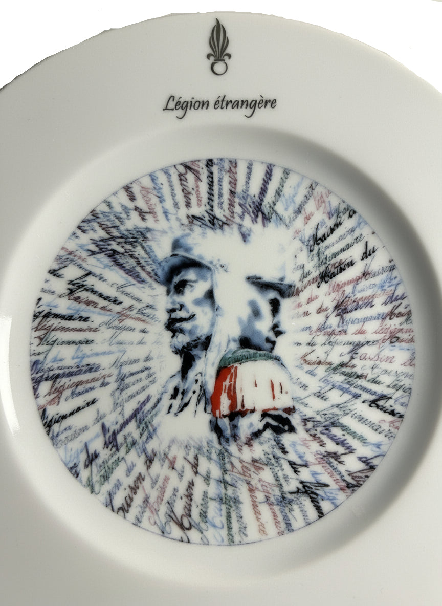 Assiette Légion étrangère