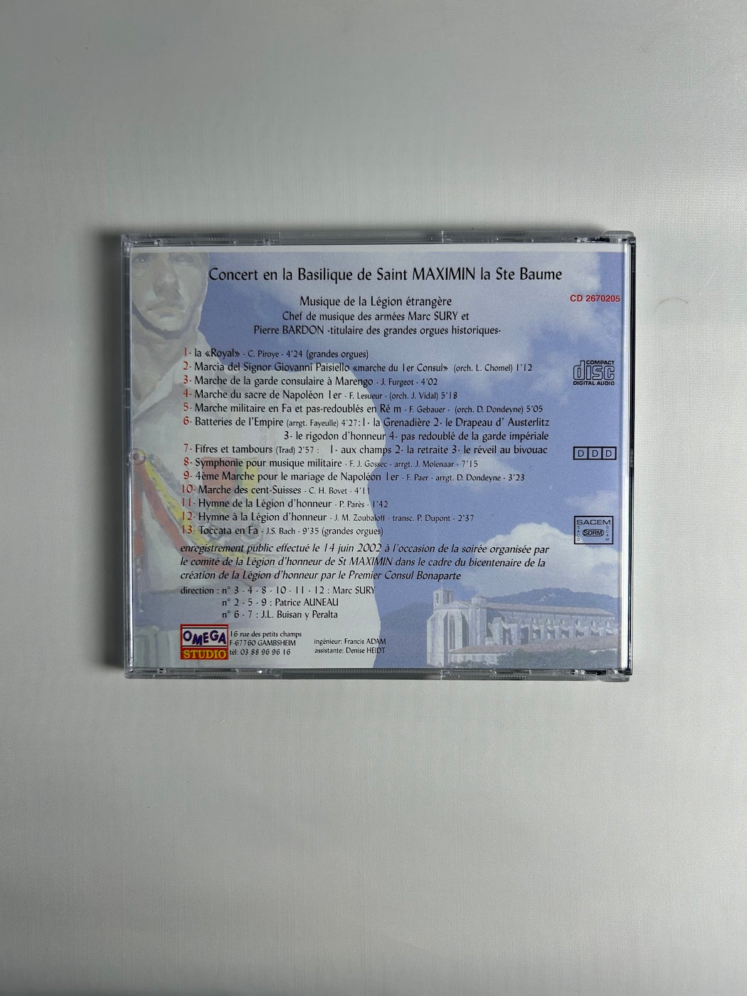 CD - "Hommage à la Légion d'honneur"