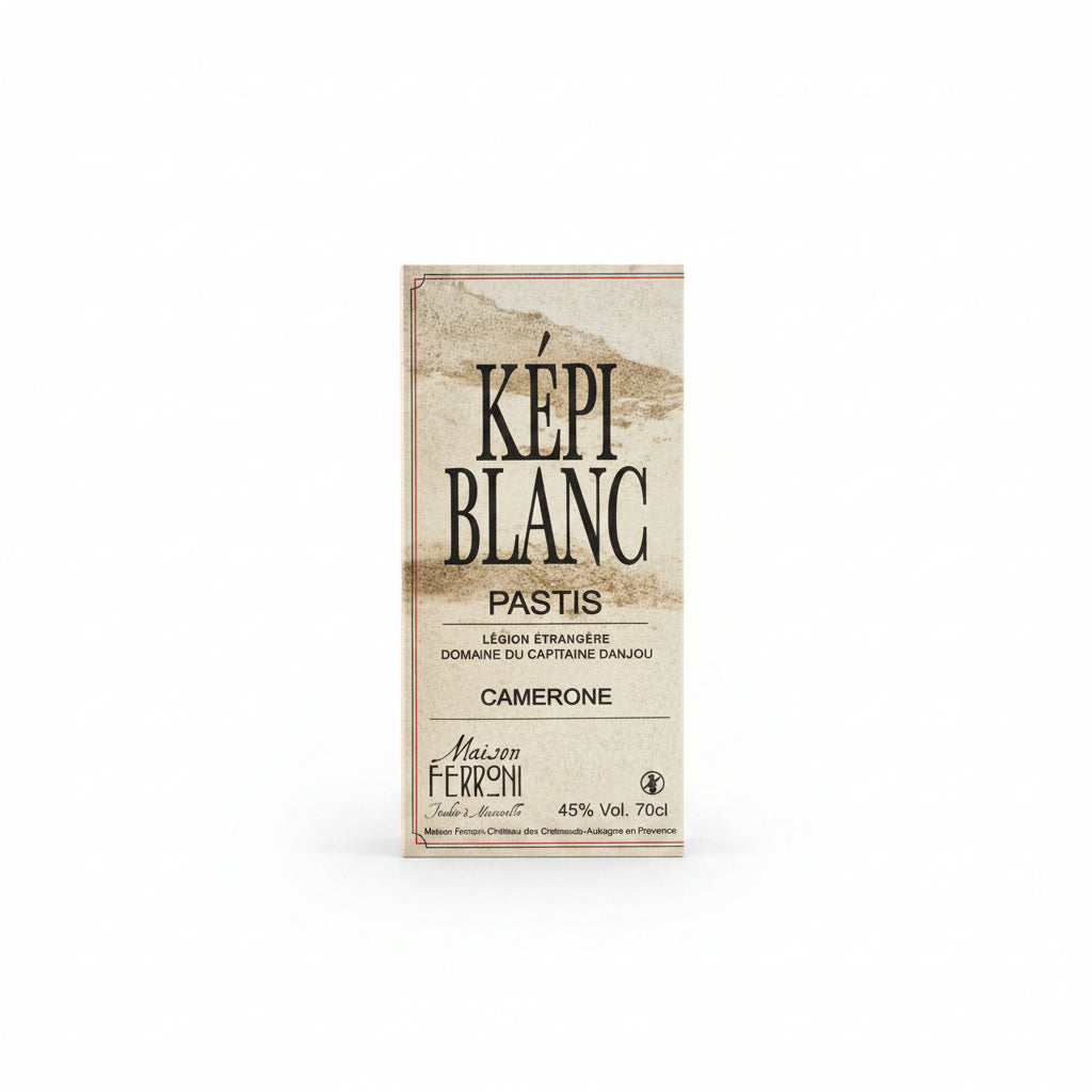 Pastis KEPI BLANC "Camerone"