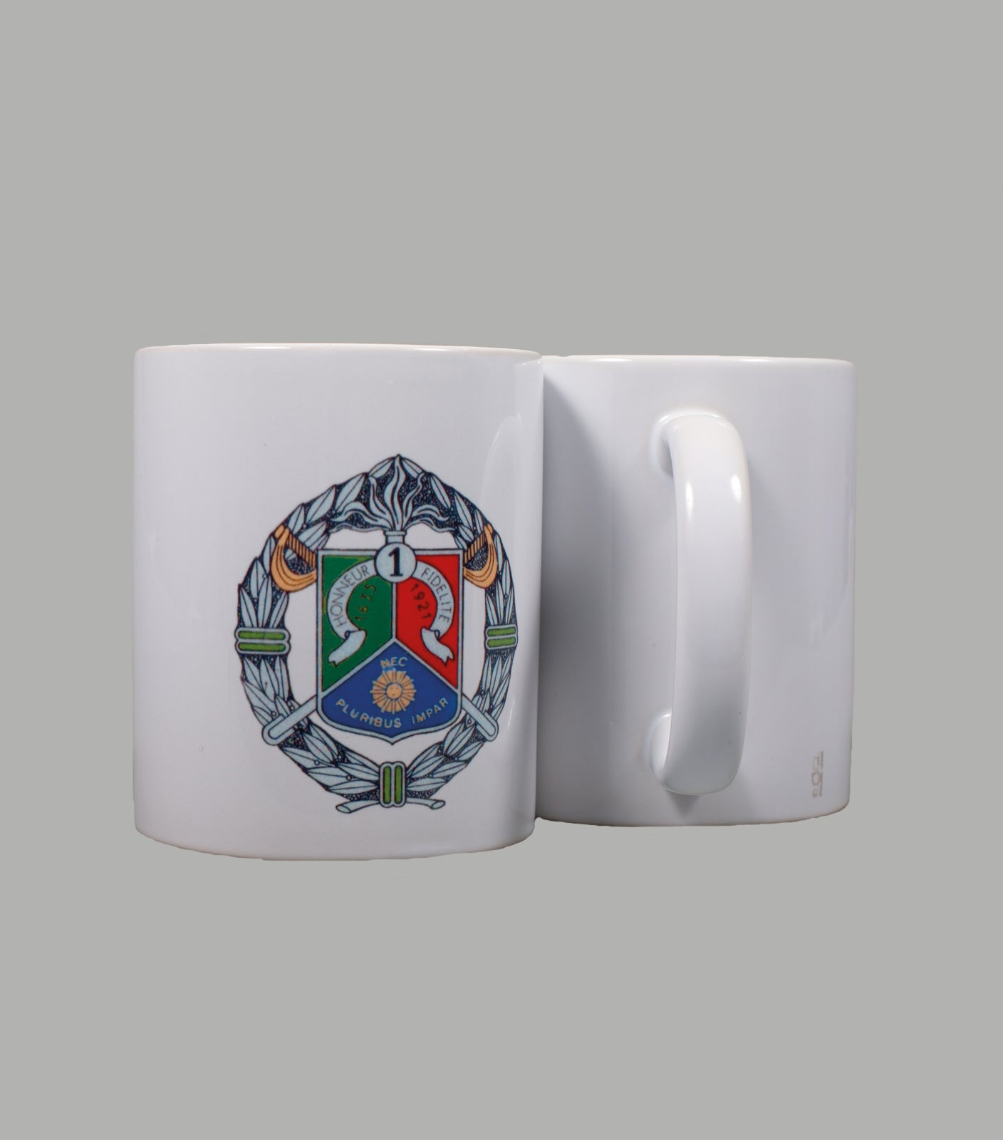 Mug Badge of the 1st Foreign Cavalry Regiment in Carpiagne
