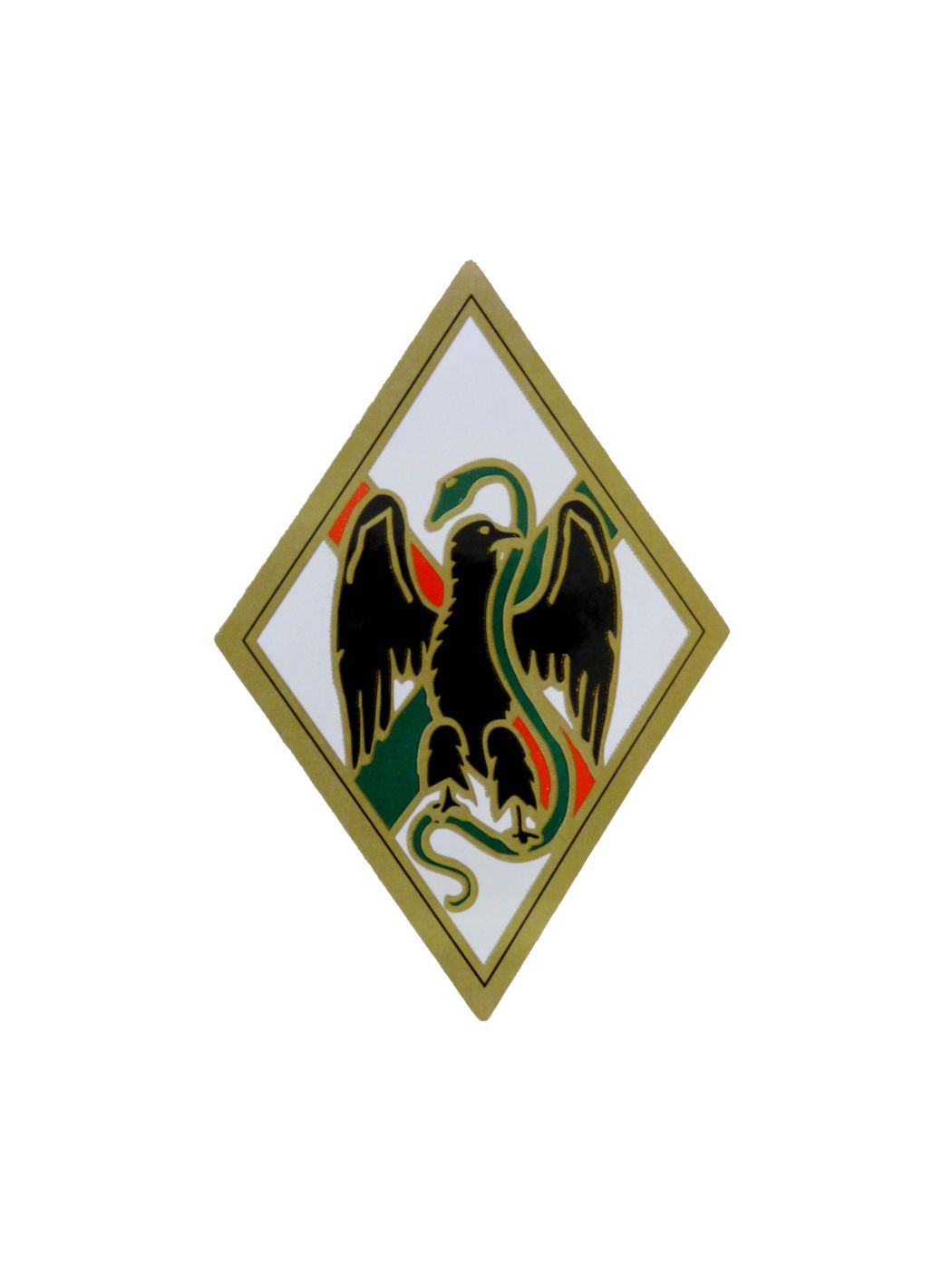 Aufkleber mit Abzeichen des 1. Fremdenregiments - Aubagne