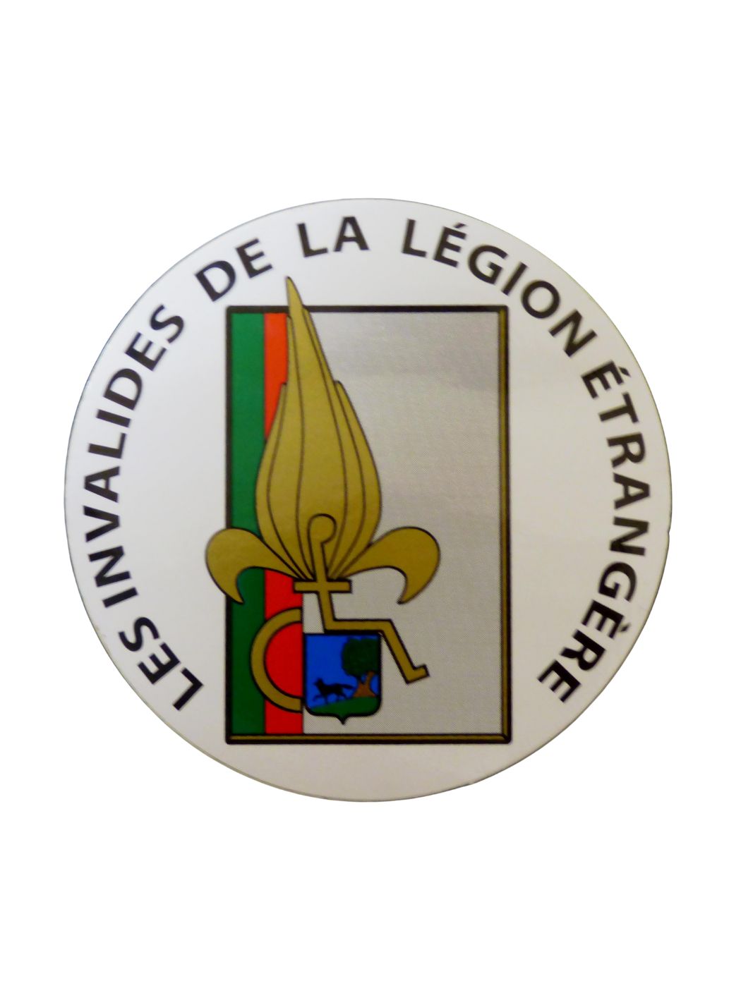 Aufkleber Institution Invalides Fremdenlegion - Puyloubier