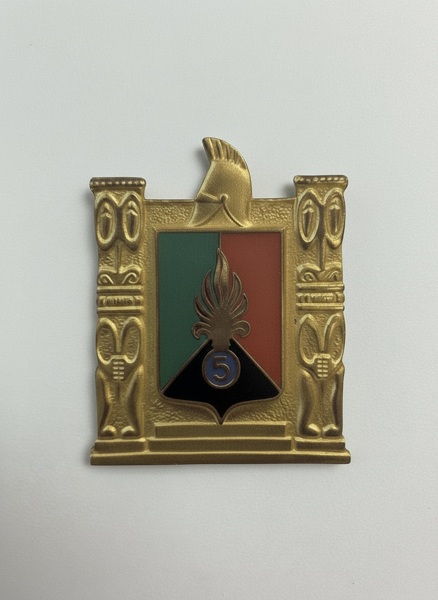 Autocollant insigne 5e régiment étranger
