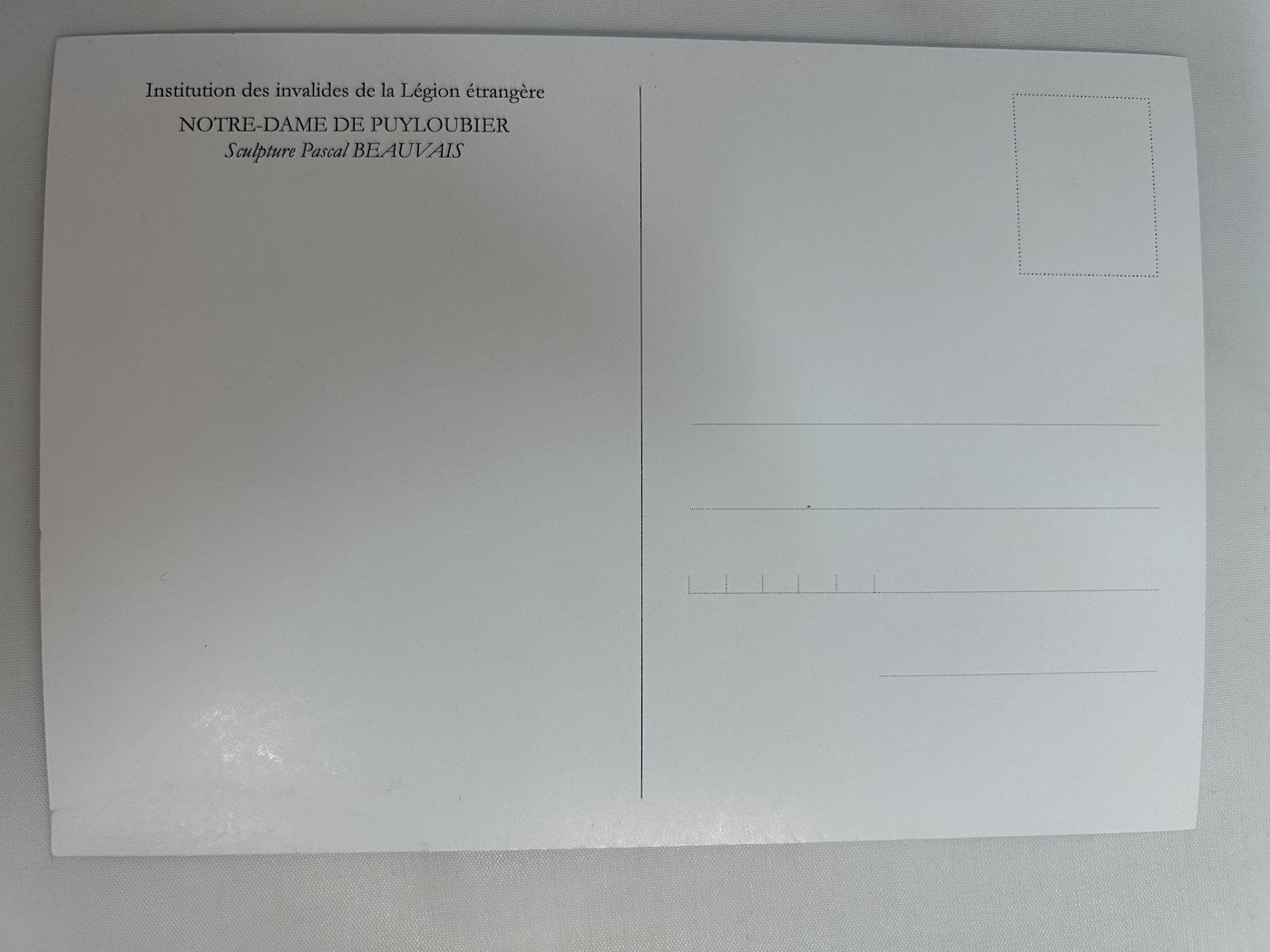 Carte postale "Notre Dame de Puyloubier"