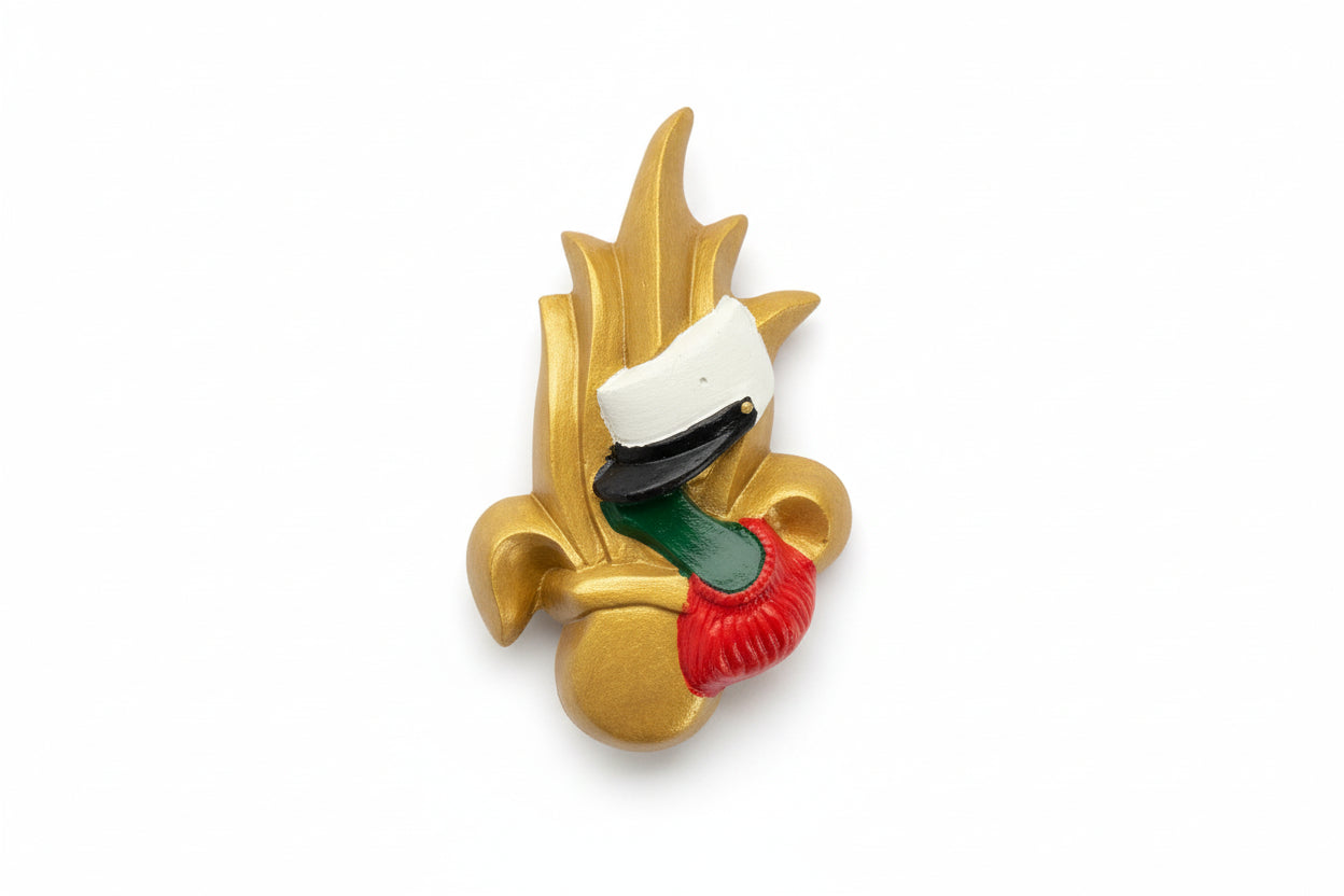 Magnet Logo Képi épaulette flamme