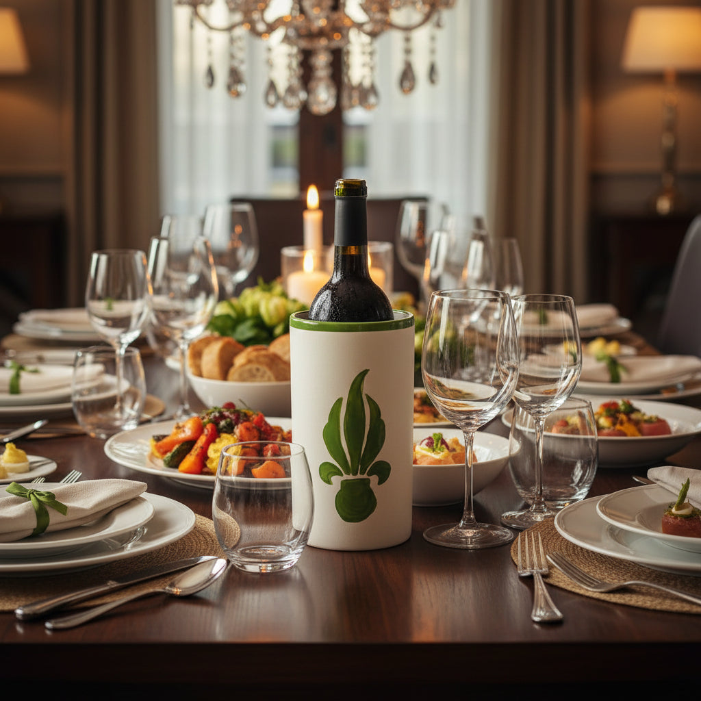 Brique à vin flamme