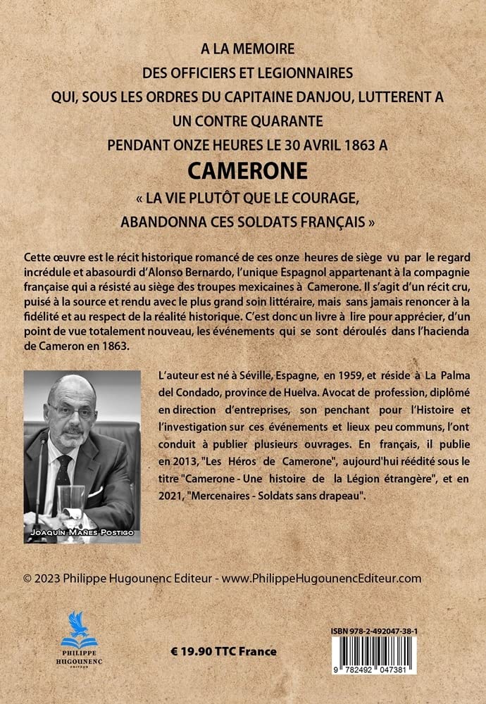 Camerone: Une histoire de la Légion étrangère