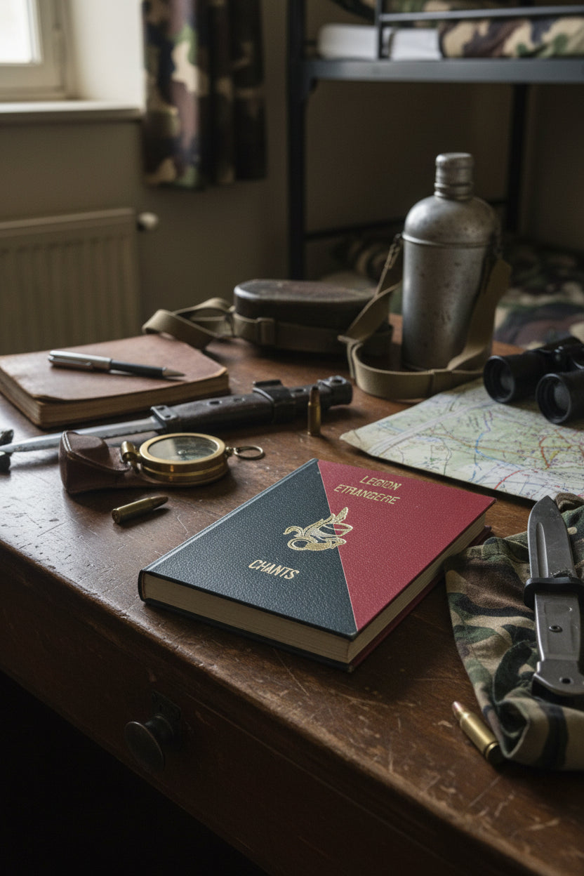 Carnet de chants Légion étrangère Relié