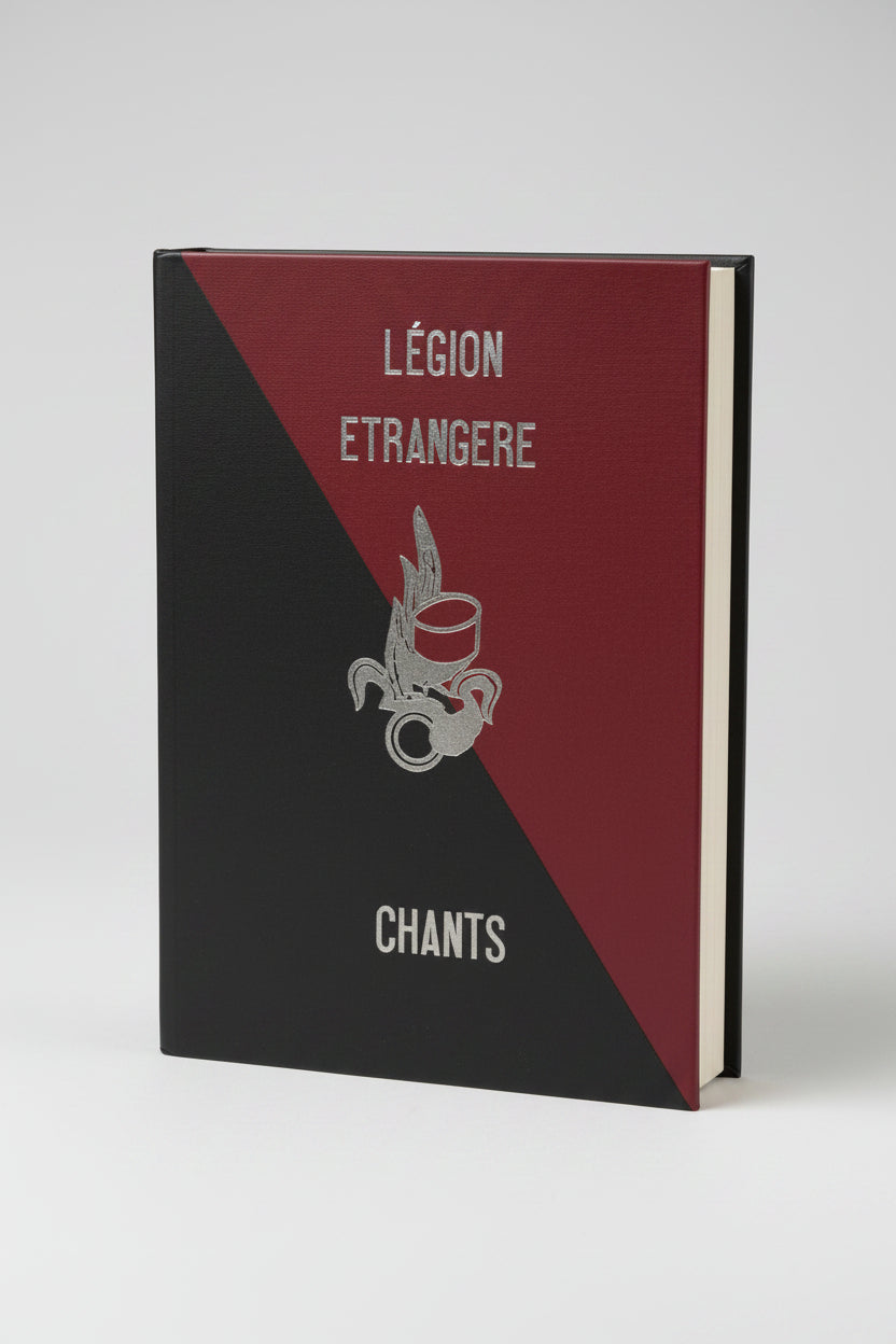 Carnet de chants Légion étrangère Relié