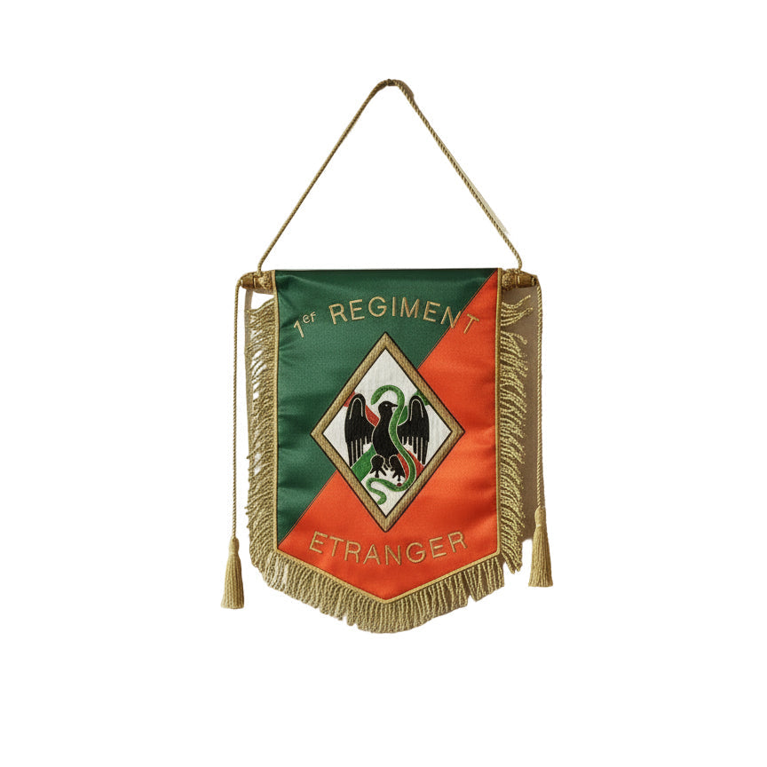 Bannière brodée 1°RE
