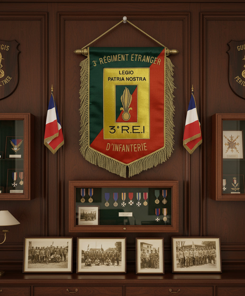 Bannière brodée 3°REI