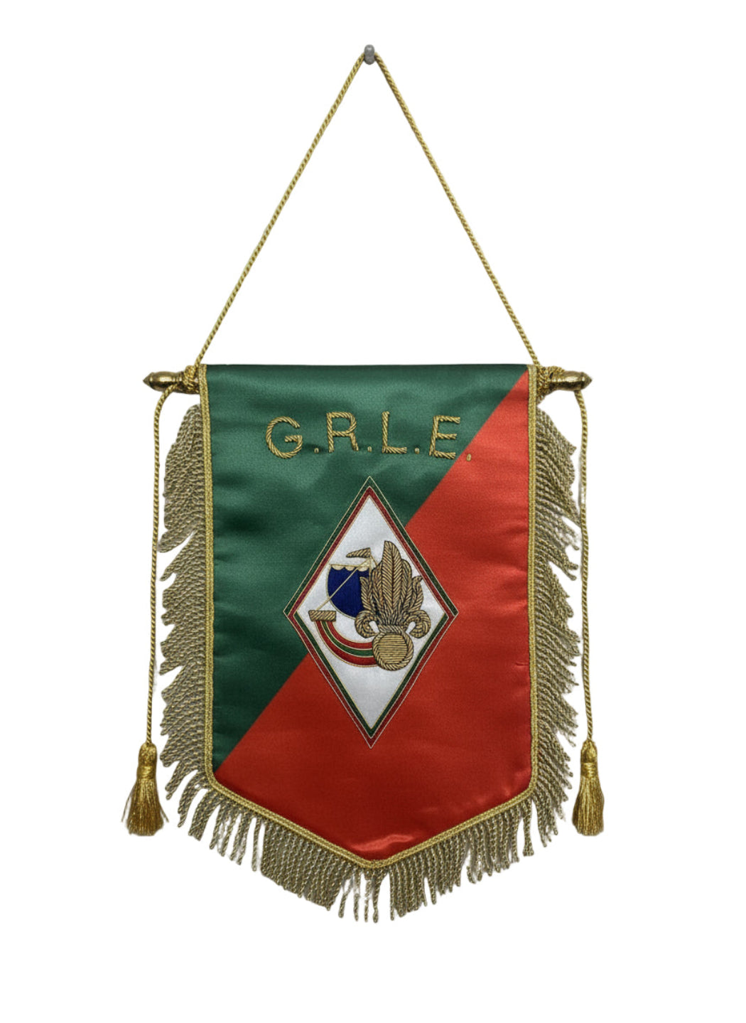 Bannière brodée GRLE