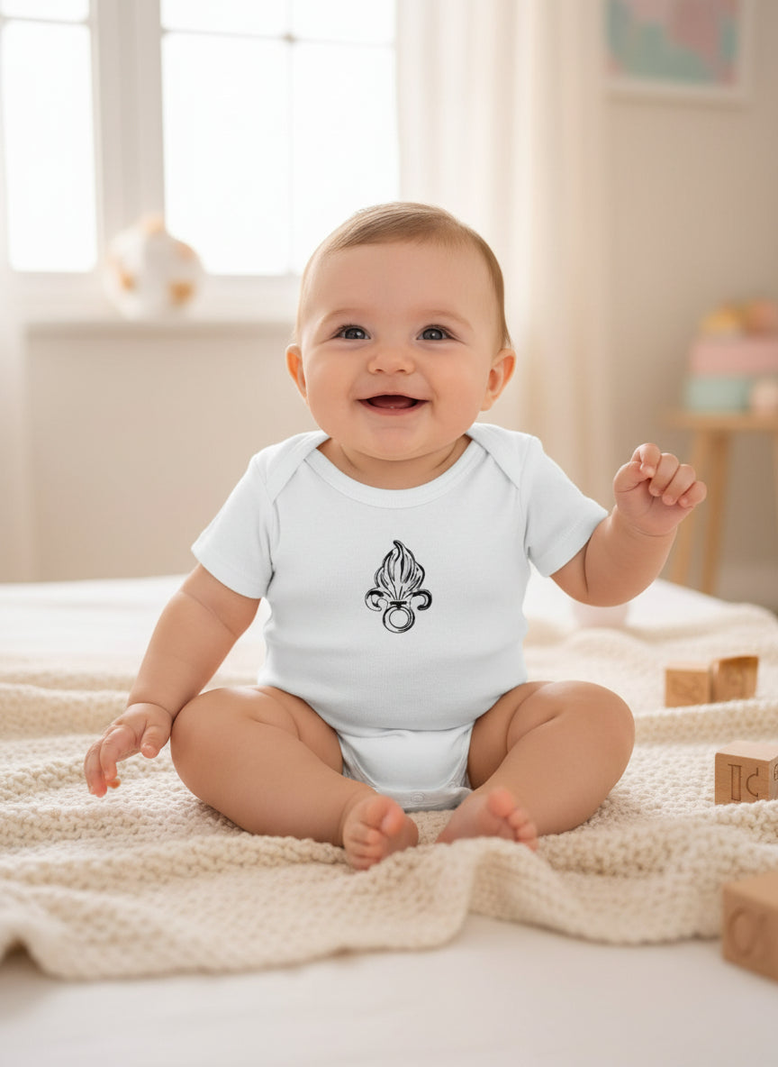 Bodys bébés manches courte Légion étrangère