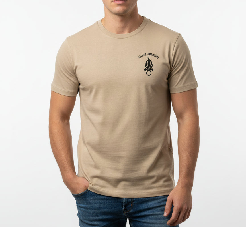 T-shirt en coton bio grenade Légion étrangère