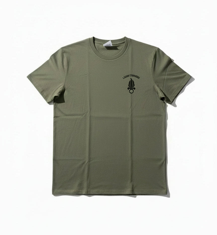 T-shirt en coton bio grenade Légion étrangère