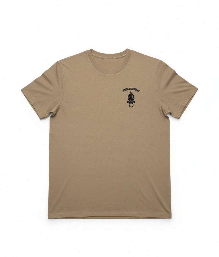 T-shirt en coton bio grenade Légion étrangère