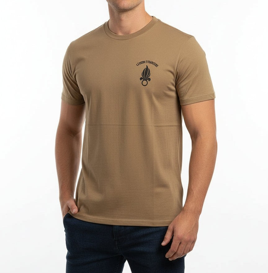 T-shirt en coton bio grenade Légion étrangère