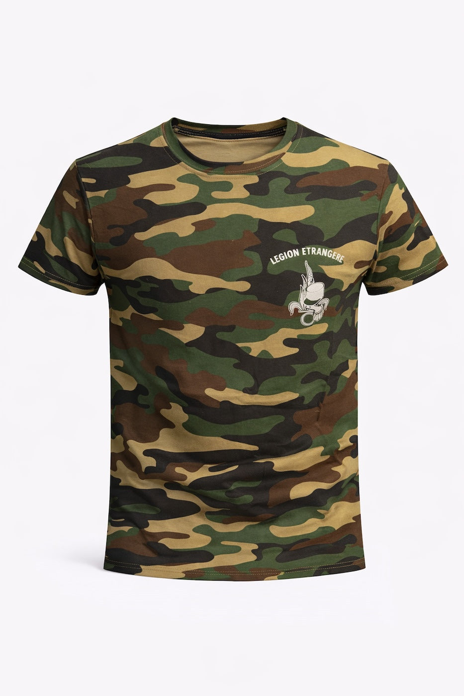 T-shirt enfant camouflage