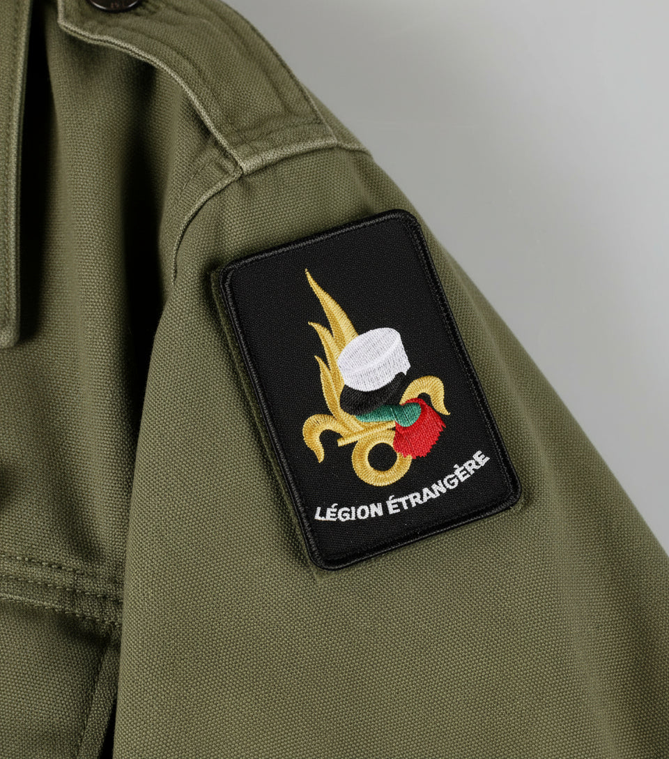 Écusson Rectangle Légion étrangère Noir