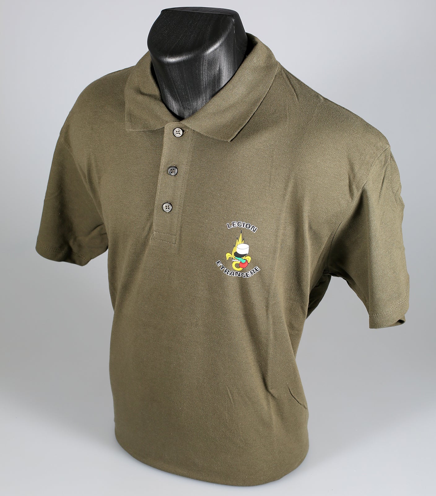 Polo Screen Printing Kepi Logo