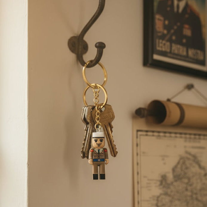 Porte-clés légionnaire 3D