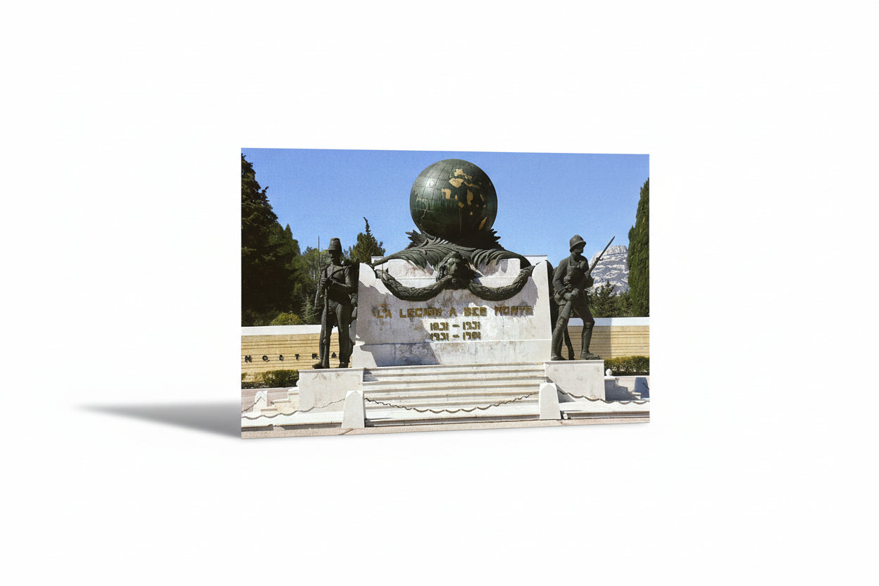 Carte postale monument aux morts