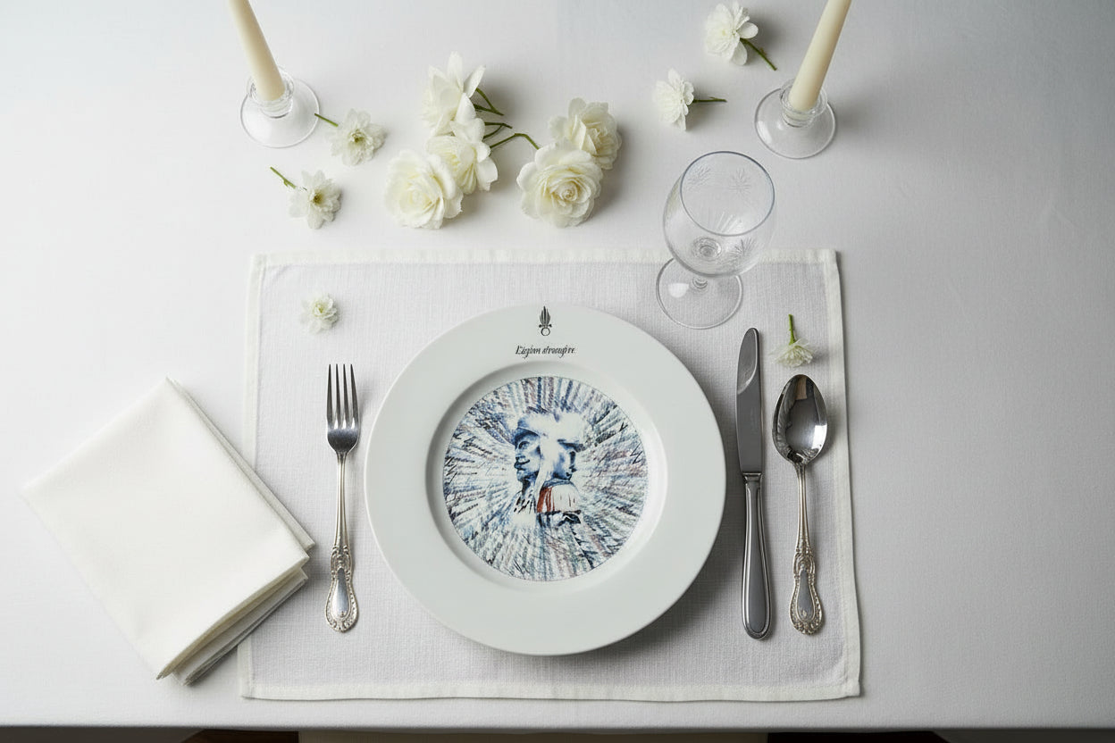 Assiette Légion étrangère