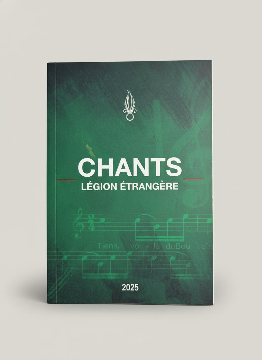 Carnet de chants Légion étrangère