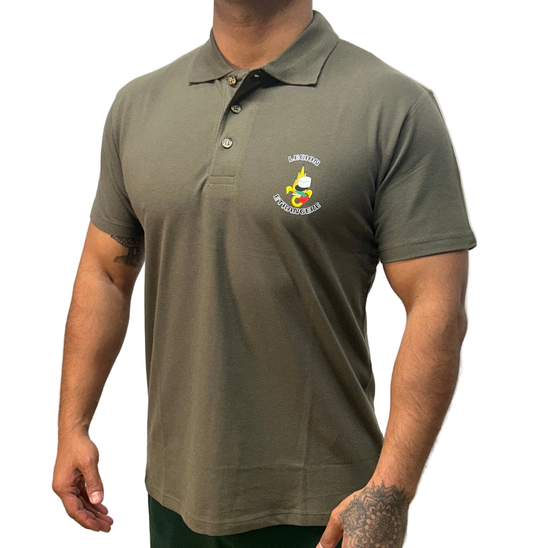 Polo Sérigraphie Képi Logo