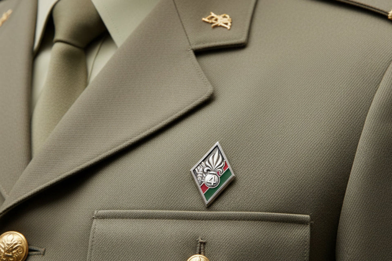 Insigne régimentaire 4°RE