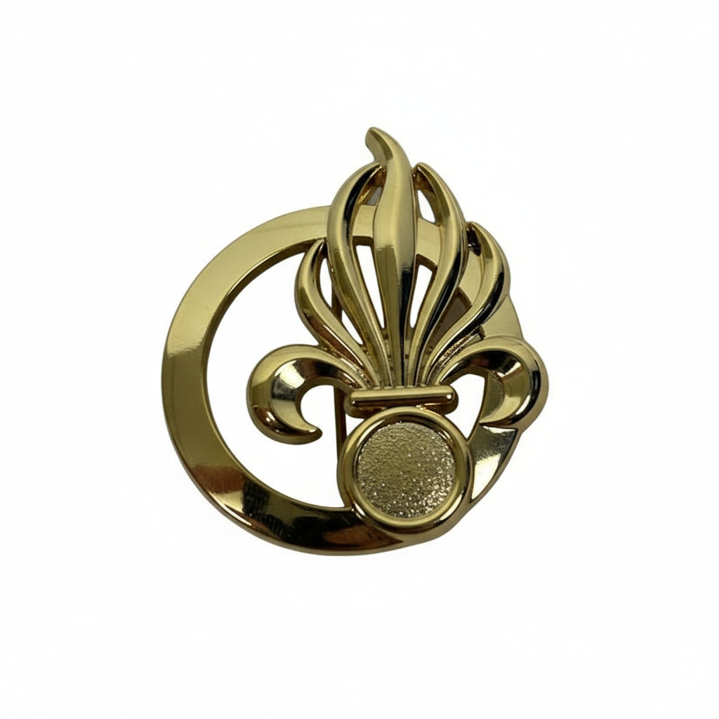 Insigne de béret du détachement de la Légion étrangère à Mayotte (DLEM)