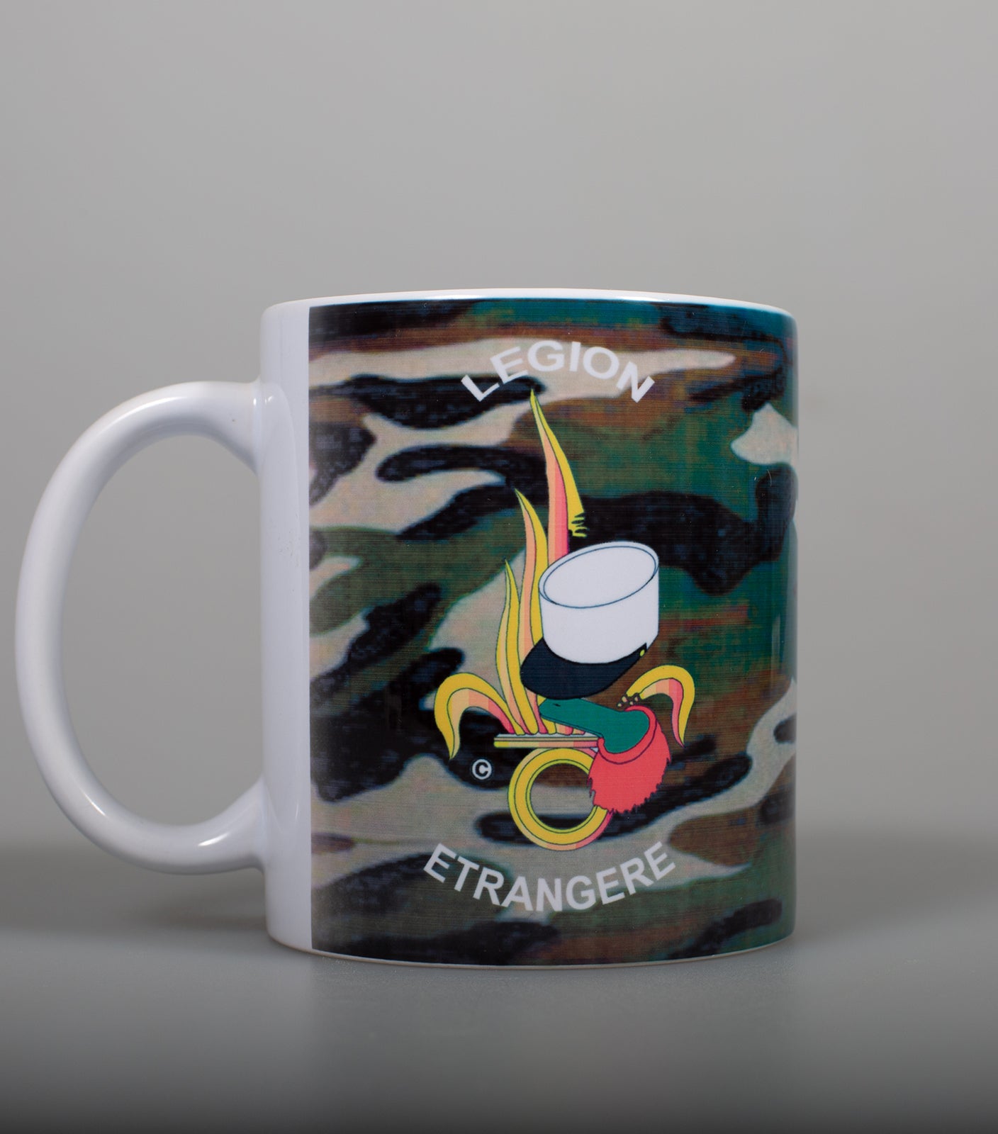 Getarnte Tasse