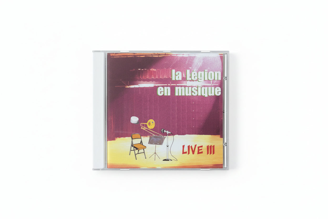 CD - "La Légion en musique Live III"