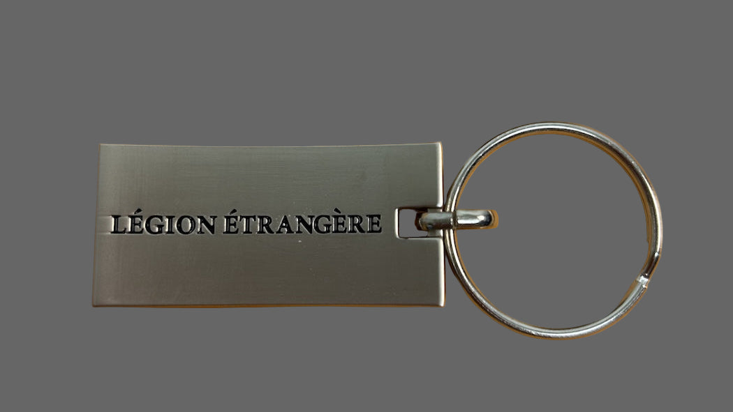 Porte-clés incurvé Légion étrangère