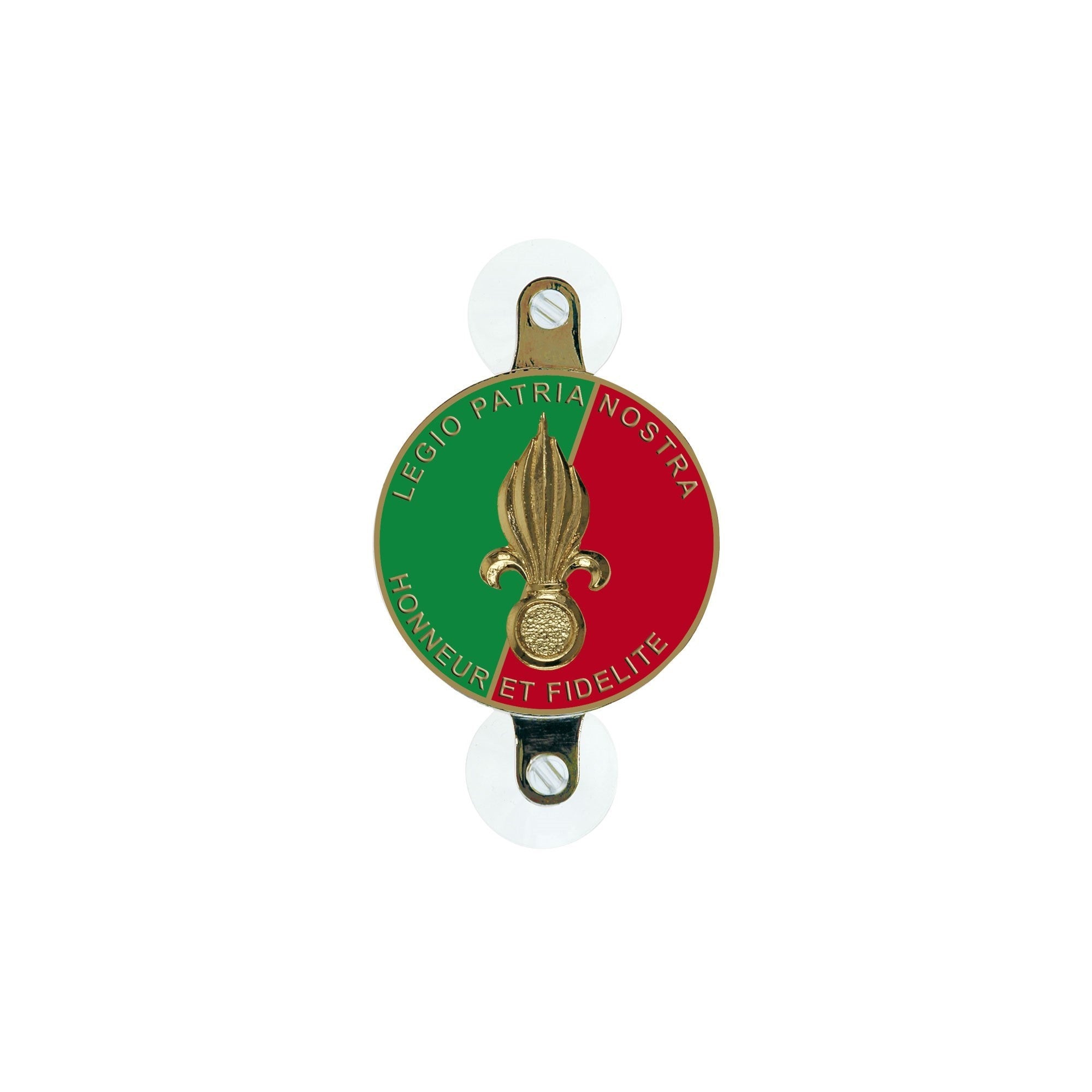 Plaque auto Légion avec ventouse